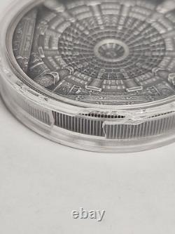 2015 Temple Of Heaven 4 Layer $20 Cook Islands Silver Coin 3.2 Oz Rtc112