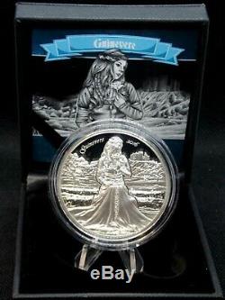 2016 $10 Cook Islands GUINEVERE Camelot 2 Oz Silver Proof Coin ECC&C, Inc