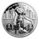 2016 $10 Cook Islands KING ARTHUR Camelot 2oz Silver UHR Box & COA