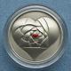 2016 Cook Islands $1 Rose in Your Heart 1/2 oz. 999 Silver Coin with box & COA