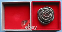 2016 Cook Islands $1 Rose in Your Heart 1/2 oz. 999 Silver Coin with box & COA