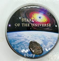 2016 Cook Islands $2 Tamdakht Meteorite First Strike PCGS MS69 with COA AND BOX