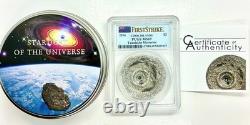 2016 Cook Islands $2 Tamdakht Meteorite First Strike PCGS MS69 with COA AND BOX