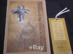 2016 Cook Islands 20$ ST PETERS BASILICA 4 Layer 100g Silver Proof with Box&COA