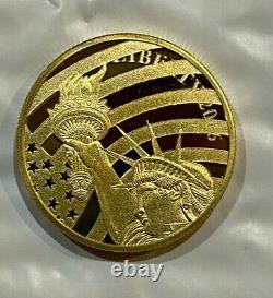 2016 Cook Islands $25 Liberty 1/2 Ounce. 24 Pure Gold