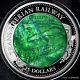 2016 Cook Islands $25 TRANS-SIBERIAN RAILWAY Mother of Pearl 5oz silver coin