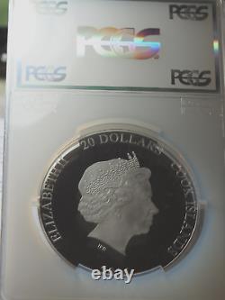 2016 Cook Islands 3 Ounce. 999 Silver Qe II 90th Birthday Pcgs Pf 69 Deep Cameo