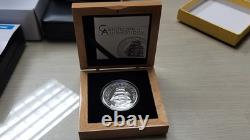 2016 Cook Islands $5 Great Tea Race 1 oz Silver Proof with Box & COA Limited 1500