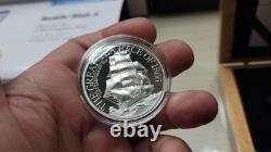 2016 Cook Islands $5 Great Tea Race 1 oz Silver Proof with Box & COA Limited 1500