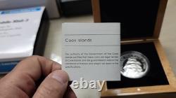 2016 Cook Islands $5 Great Tea Race 1 oz Silver Proof with Box & COA Limited 1500