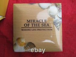 2016, Miracle Of The Sea, Pcgs, Pr-70 Dcam, 1 Oz. Silver, 2500 Minted, Rare