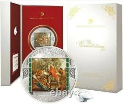 2017 $20 Christ's Entry Into Jerusalem PETER PAUL RUBENS 3 Oz Silver Proof Coin