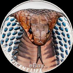 2017 $5 Cook Islands COBRA 1oz 999 Silver Coin latest in SOLD OUT Series