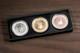 2017 $5 Cook Islands SCARAB SELECTION III PROOF Gilded 3 oz Silver Coin Set