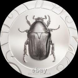 2017 $5 Cook Islands SCARAB SELECTION III PROOF Gilded 3 oz Silver Coin Set