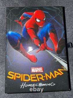 2017 $5 Cook Islands Spider-Man Homecoming First Day Issue 1oz. 999 Silver Coin