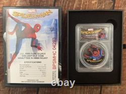 2017 $5 Cook Islands Spider-Man Homecoming PCGS PR69DCAM + COA