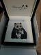 2017 Cook Island Lucky Panda 88g Silver Antique Finish With Box & COA 888 Made