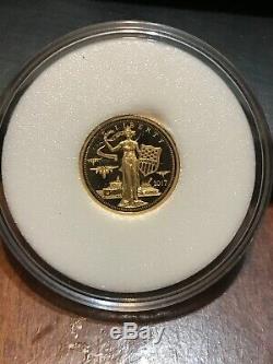2017 Cook Islands 1/10 Oz $5.24 Pure Gold Coin