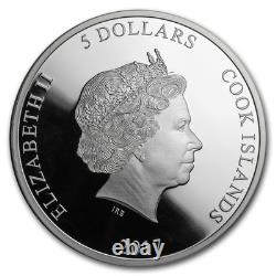 2017 Cook Islands 1 oz Silver Magnificent Life (Cobra)