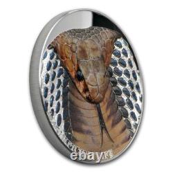 2017 Cook Islands 1 oz Silver Magnificent Life (Cobra)