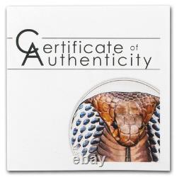 2017 Cook Islands 1 oz Silver Magnificent Life (Cobra)