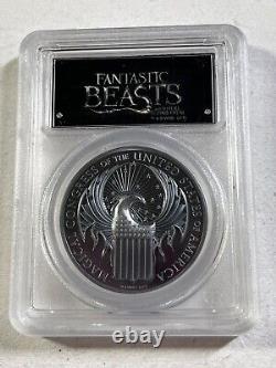 2017 Cook Islands $5 Fantastic Beast Coin Graded PR 70 DCAM by PCGS Low Mintage