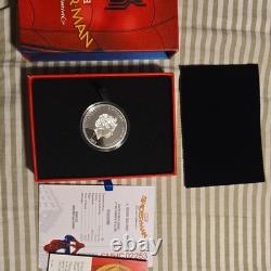 2017 Cook Islands $5 Spider-Man Homecoming 1oz. 999 Silver Proof Coin