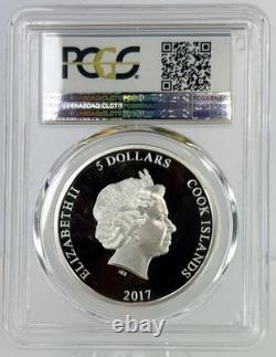 2017 Cook Islands $5 SpiderMan Homecoming 1oz Silver PCGS PR70 DCAM