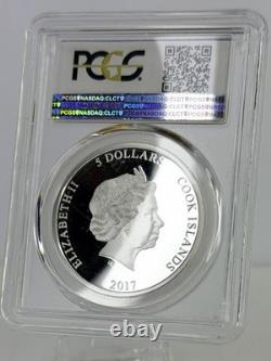 2017 Cook Islands $5 SpiderMan Homecoming 1oz Silver PCGS PR70 DCAM
