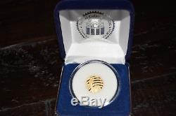 2017 Cook Islands $5 Statue of Liberty 1/10 oz. 24 Pure Gold Proof Coin With COA