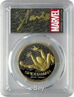 2017 Cook Islands Gold $200 Spider-Man Homecoming PR70 DCAM FDOI PCGS Coin