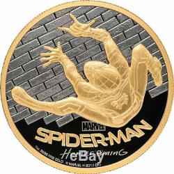 2017 Cook Islands Gold $200 Spider-Man Homecoming PR70 DCAM FDOI PCGS Coin