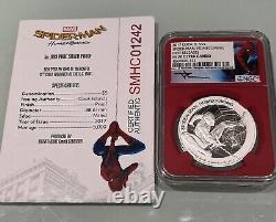 2017 Cook Islands Marvel Spider-Man Homecoming FDI NGC PF70 Ultra Cameo Mercanti