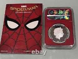 2017 Cook Islands Marvel Spider-Man Homecoming FDI NGC PF70 Ultra Cameo Mercanti