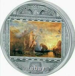 2017 Cook Islands Masterpieces of Art William Turner Ulysses 3oz Silver Coin