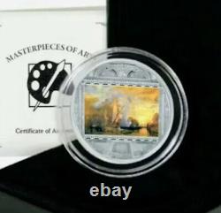 2017 Cook Islands Masterpieces of Art William Turner Ulysses 3oz Silver Coin