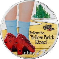 2017 Cook Islands Silver 5 Dollars Wizard Of Oz Ngc Pf 69 Ultra Cameo Rare Gem