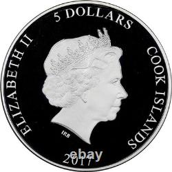 2017 Cook Islands Silver 5 Dollars Wizard Of Oz Ngc Pf 69 Ultra Cameo Rare Gem