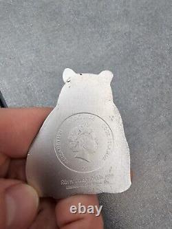 2017 Cook Islands Silver. 999 Silver Lucky Panda 88g