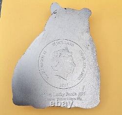 2017 Cook Islands Silver. 999 Silver Lucky Panda 88g