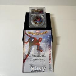 2017 Cook Islands Spider-Man Homecoming Silver Coin 1oz PCGS PR69DCAM