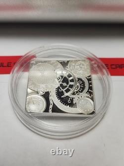 2017 Cook Islands Time Capsule Five Dollar 1 Ounce Silver Coin RTC#87