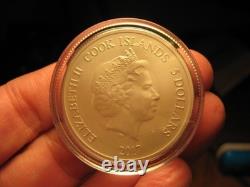 2017 Cook Islands Upper Deck Hockey Carey Price 1 Troy Oz. 999 Silver Coin