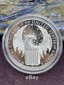 2017 Fantastic Beasts Magical Congress 1 Oz. Silver Coin Harry Potter Mint
