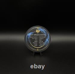2017 Fantastic Beasts Magical Congress 1 Oz Silver Proof Colorized Cook Islands