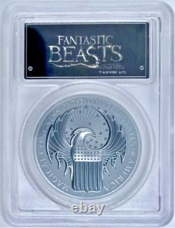 2017 Silver $5 Cook Islands Fantastic Beasts US Magical Congress PCGS PR70-DCAM