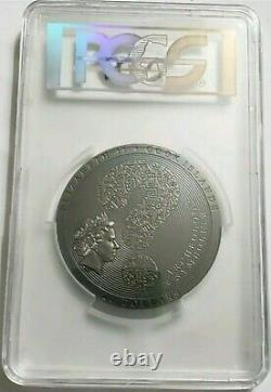 2018 20$ Archeology Symbolism AZTEC CALENDAR STONE MS70 FDOI 3 Oz Silver Coin