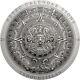 2018 $20 Cook Islands Aztec Calendar Stone 3oz. 999 Silver Antiqued Coin