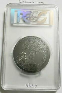 2018 $20 Cook Islands Aztec Calendar Stone 3oz Silver Antiqued Coin PCGS MS70 FD